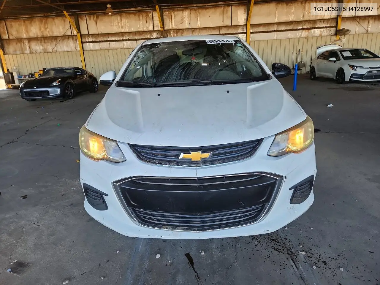 2017 Chevrolet Sonic Lt VIN: 1G1JD5SH5H4128997 Lot: 56688076