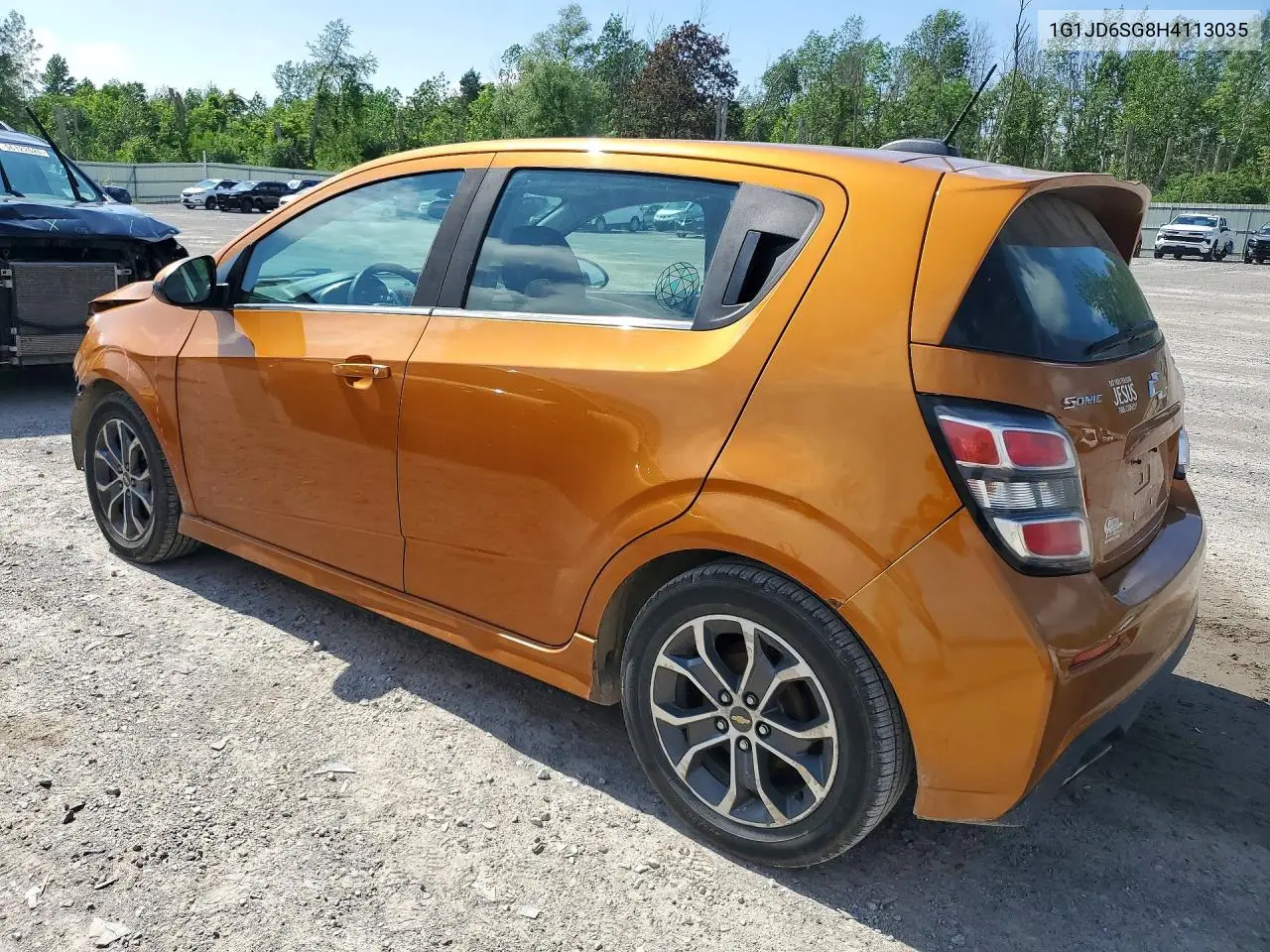 2017 Chevrolet Sonic Lt VIN: 1G1JD6SG8H4113035 Lot: 56900876