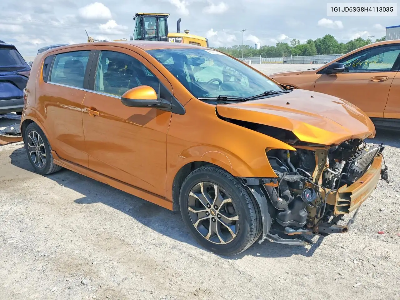 2017 Chevrolet Sonic Lt VIN: 1G1JD6SG8H4113035 Lot: 56900876