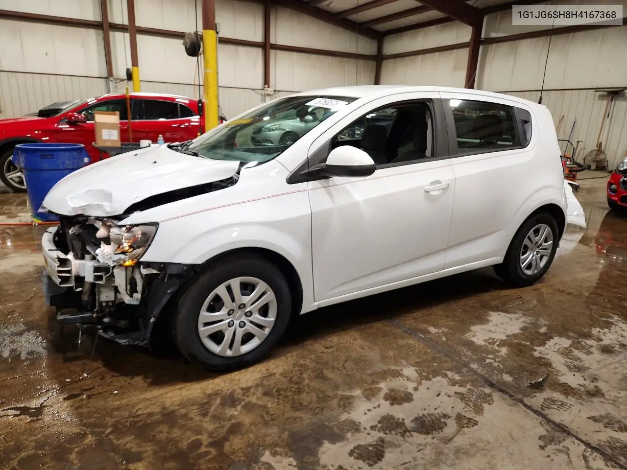 2017 Chevrolet Sonic VIN: 1G1JG6SH8H4167368 Lot: 57565786