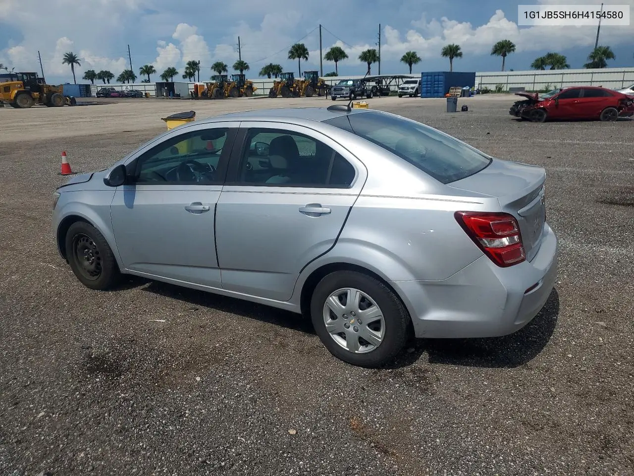 2017 Chevrolet Sonic Ls VIN: 1G1JB5SH6H4154580 Lot: 60043876