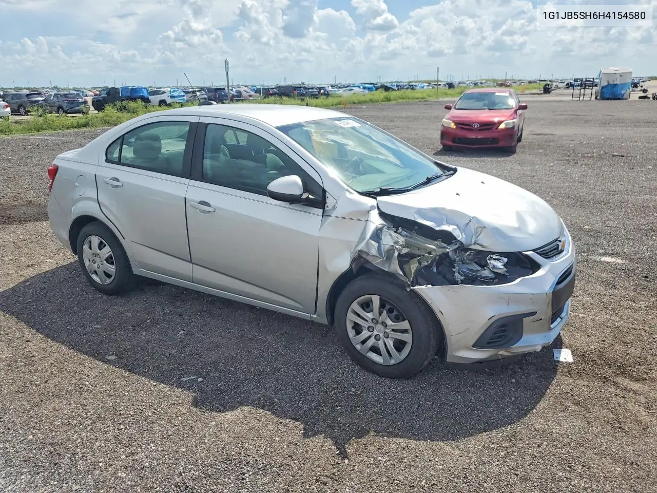 2017 Chevrolet Sonic Ls VIN: 1G1JB5SH6H4154580 Lot: 60043876