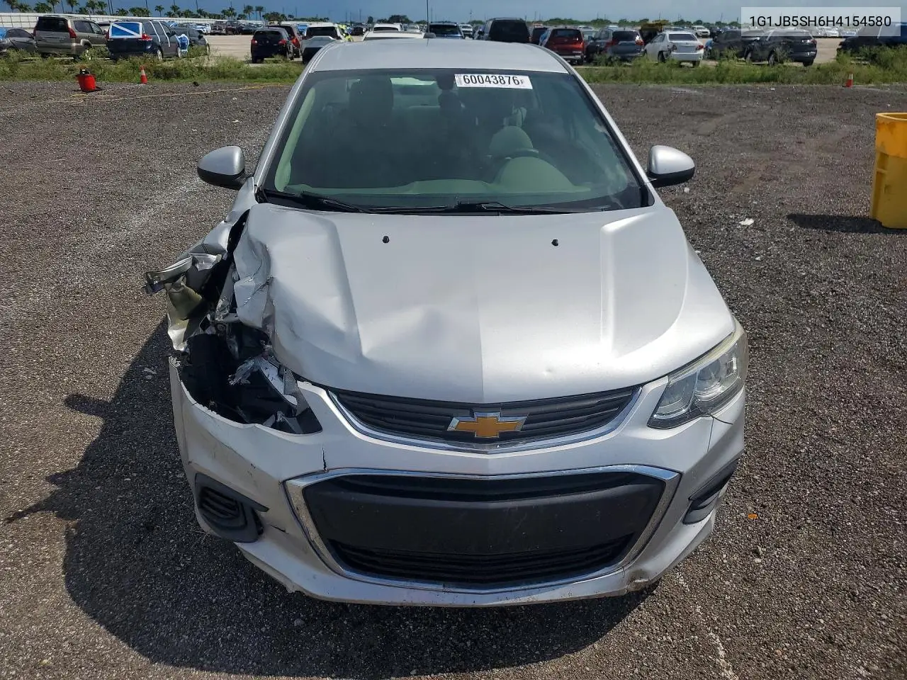 2017 Chevrolet Sonic Ls VIN: 1G1JB5SH6H4154580 Lot: 60043876