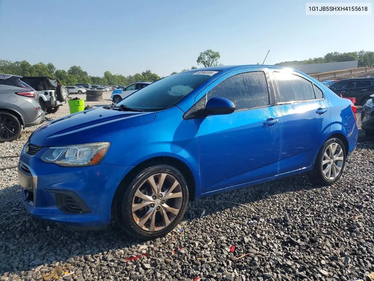 2017 Chevrolet Sonic Ls VIN: 1G1JB5SHXH4155618 Lot: 60258306