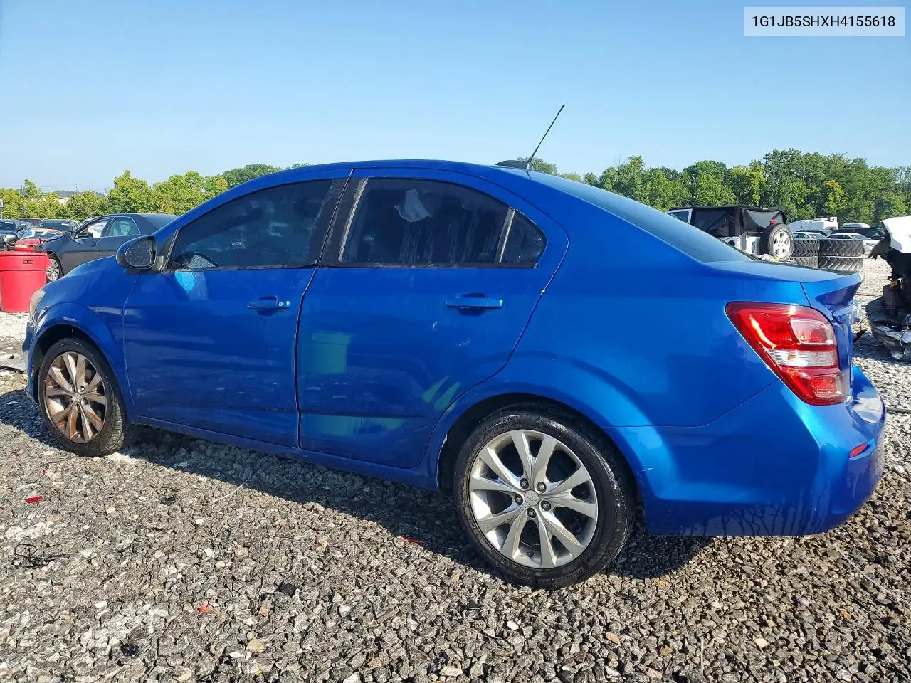 2017 Chevrolet Sonic Ls VIN: 1G1JB5SHXH4155618 Lot: 60258306