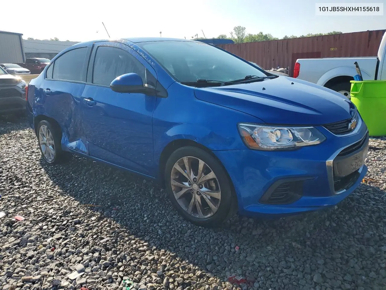 2017 Chevrolet Sonic Ls VIN: 1G1JB5SHXH4155618 Lot: 60258306