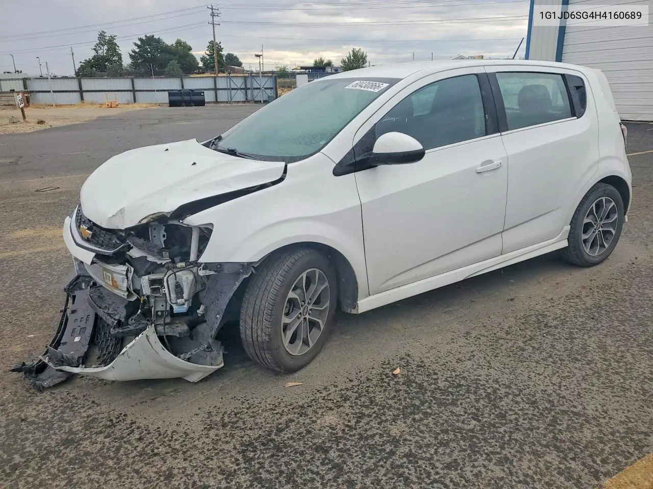 2017 Chevrolet Sonic Lt VIN: 1G1JD6SG4H4160689 Lot: 60430866