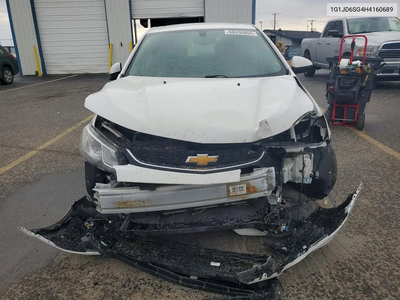 2017 Chevrolet Sonic Lt VIN: 1G1JD6SG4H4160689 Lot: 60430866
