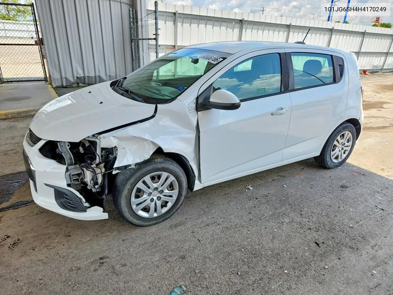 2017 Chevrolet Sonic VIN: 1G1JG6SH4H4170249 Lot: 60806186