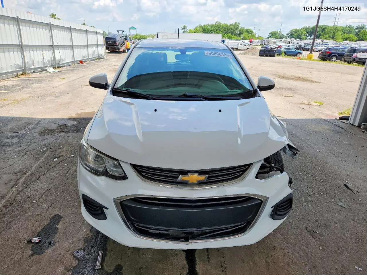 2017 Chevrolet Sonic VIN: 1G1JG6SH4H4170249 Lot: 60806186