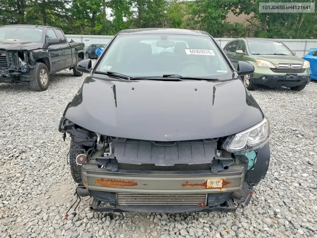2017 Chevrolet Sonic Lt VIN: 1G1JD6SB6H4121641 Lot: 60909976