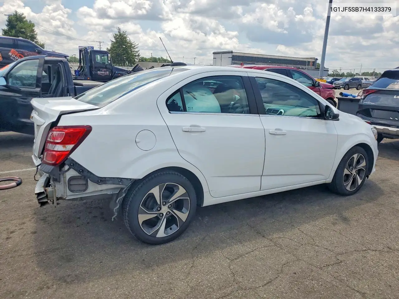 2017 Chevrolet Sonic Premier VIN: 1G1JF5SB7H4133379 Lot: 60942476