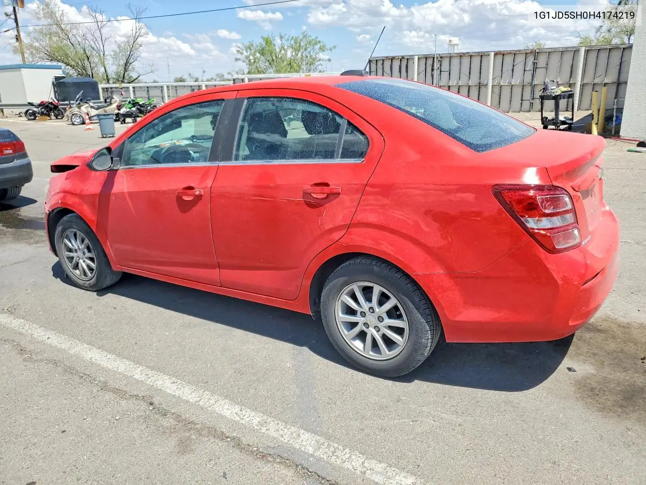 2017 Chevrolet Sonic Lt VIN: 1G1JD5SH0H4174219 Lot: 61331086