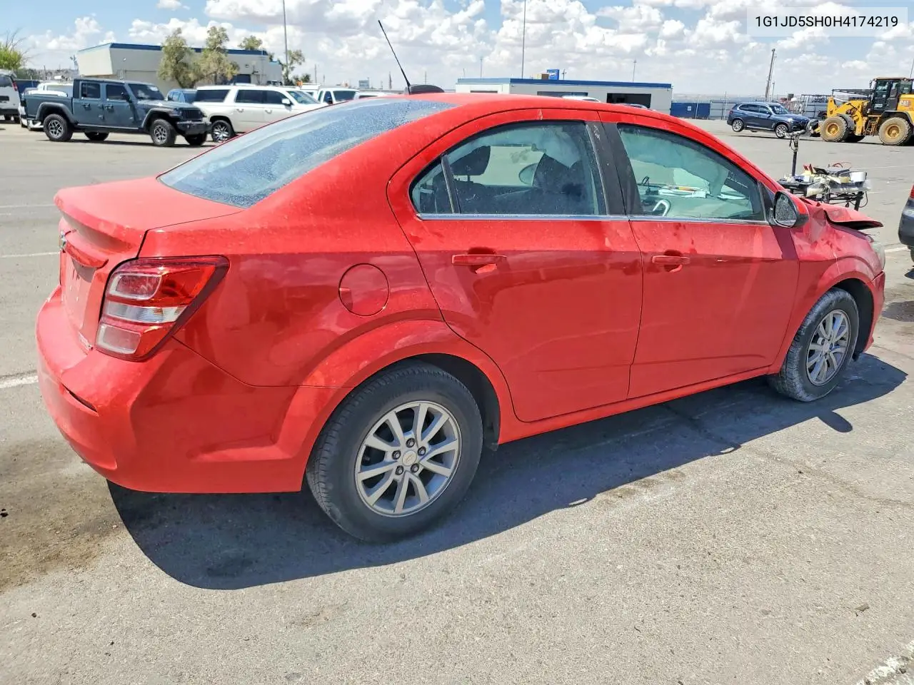 2017 Chevrolet Sonic Lt VIN: 1G1JD5SH0H4174219 Lot: 61331086