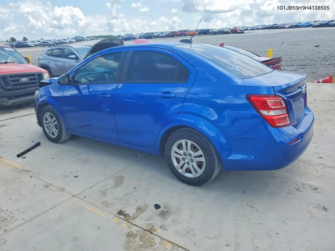 2017 Chevrolet Sonic Ls VIN: 1G1JB5SH9H4138535 Lot: 61481626