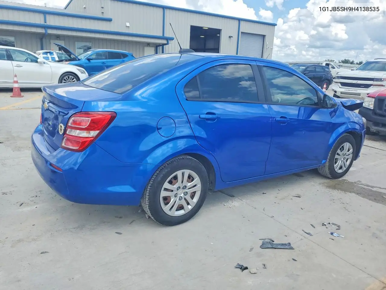 2017 Chevrolet Sonic Ls VIN: 1G1JB5SH9H4138535 Lot: 61481626