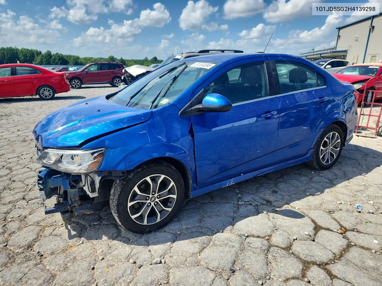 2017 Chevrolet Sonic Lt VIN: 1G1JD5SG2H4139298 Lot: 61504696