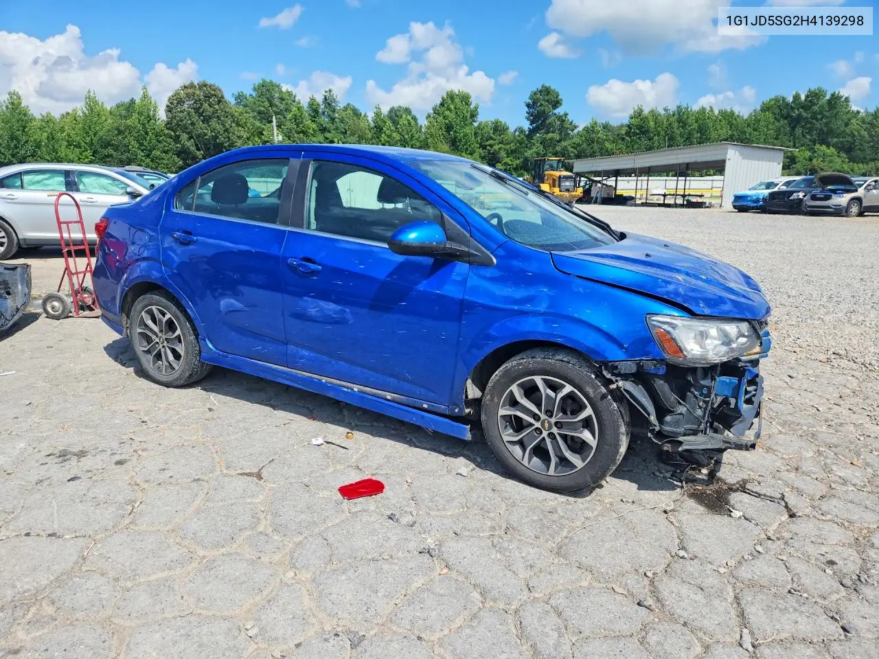 2017 Chevrolet Sonic Lt VIN: 1G1JD5SG2H4139298 Lot: 61504696