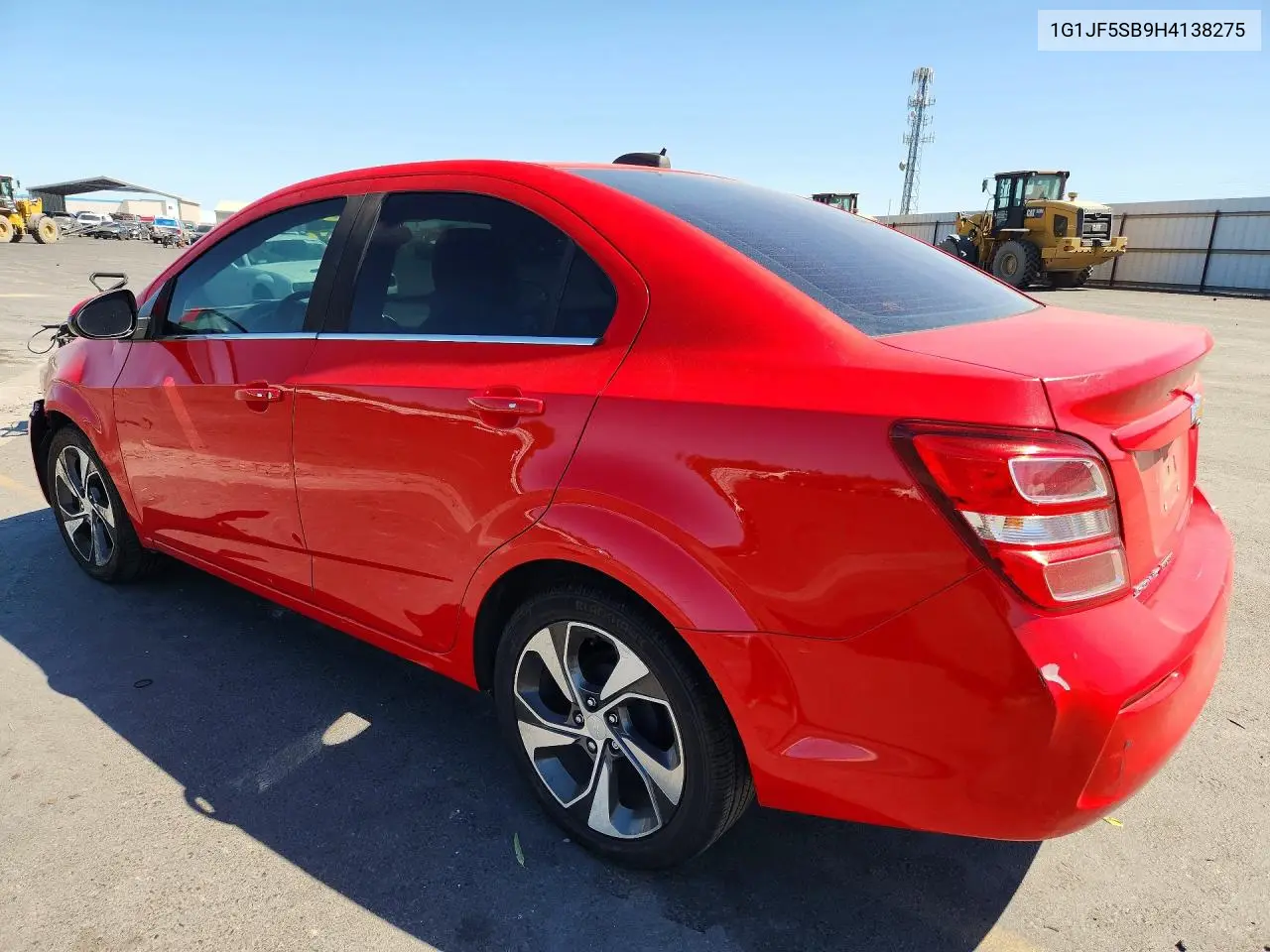 1G1JF5SB9H4138275 2017 Chevrolet Sonic Premier