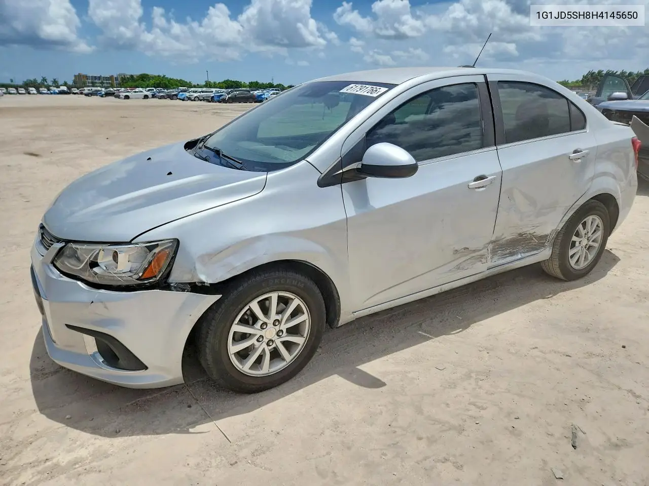 2017 Chevrolet Sonic Lt VIN: 1G1JD5SH8H4145650 Lot: 61791766