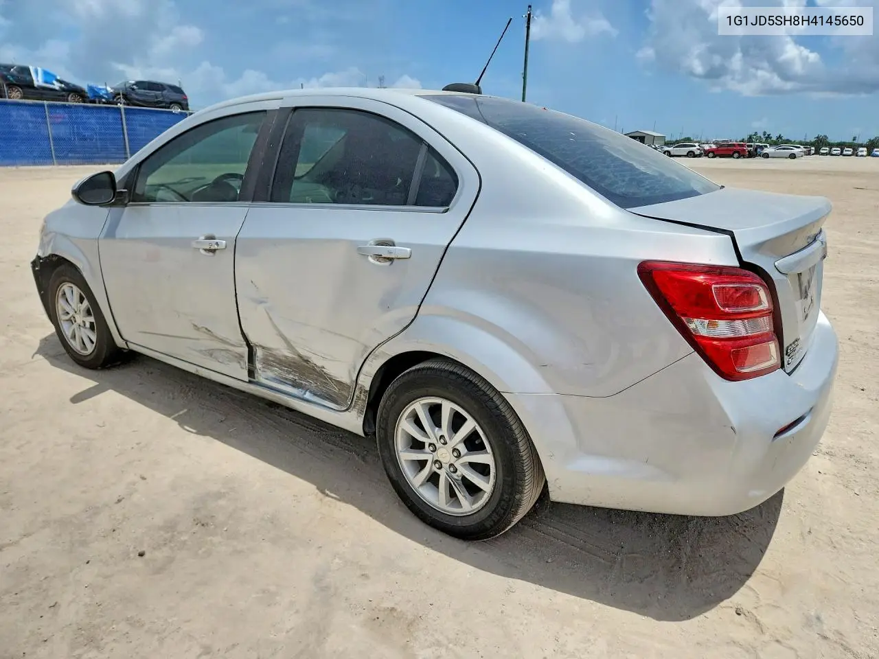 2017 Chevrolet Sonic Lt VIN: 1G1JD5SH8H4145650 Lot: 61791766