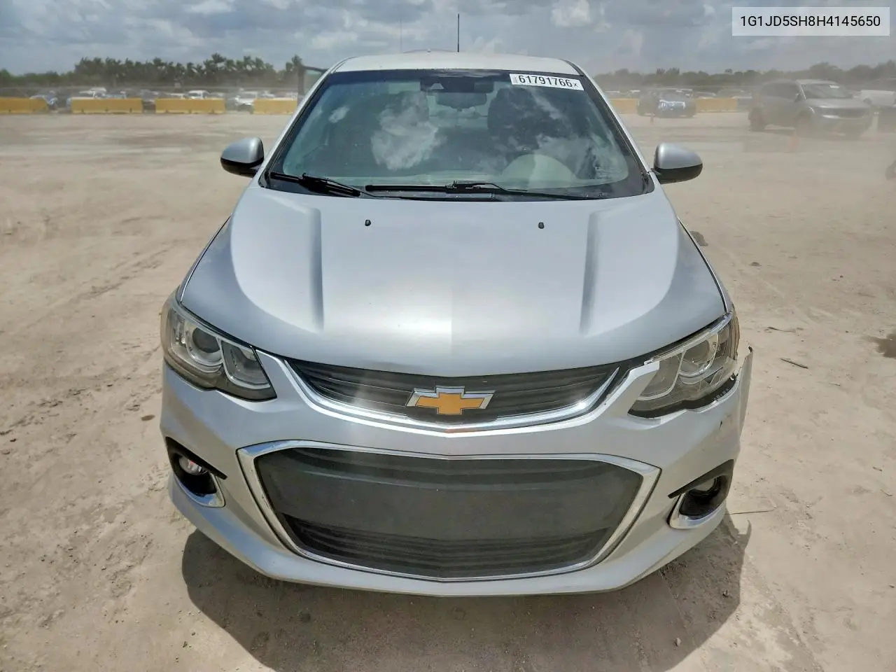 2017 Chevrolet Sonic Lt VIN: 1G1JD5SH8H4145650 Lot: 61791766