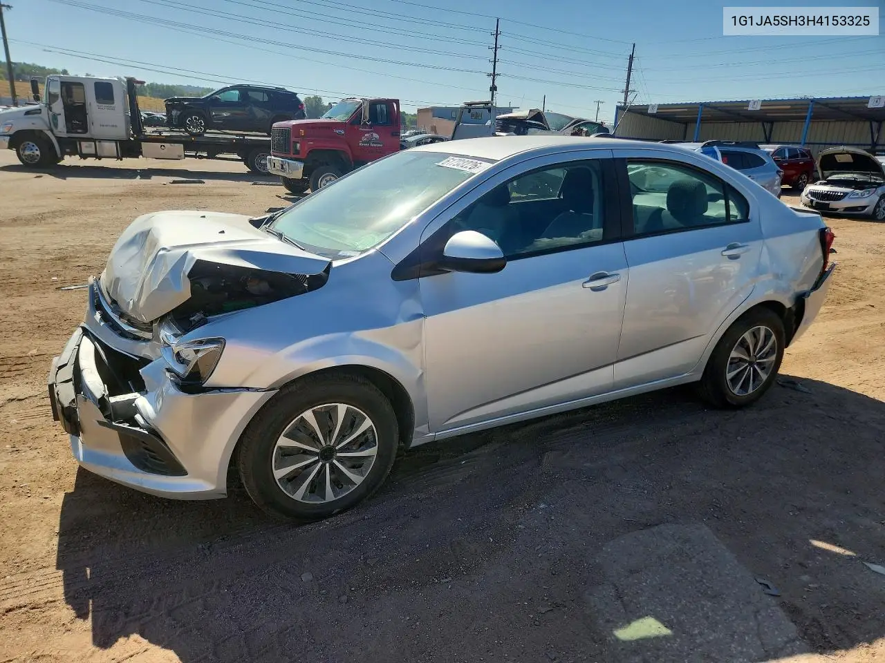 2017 Chevrolet Sonic Ls VIN: 1G1JA5SH3H4153325 Lot: 61798226