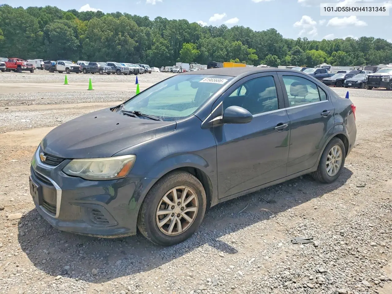 2017 Chevrolet Sonic Lt VIN: 1G1JD5SHXH4131345 Lot: 61965686
