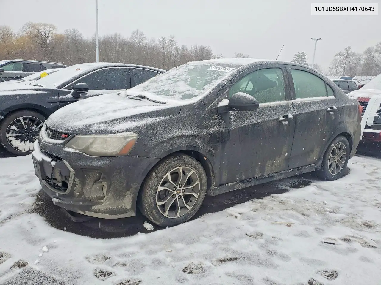 2017 Chevrolet Sonic Lt VIN: 1G1JD5SBXH4170643 Lot: 79233795