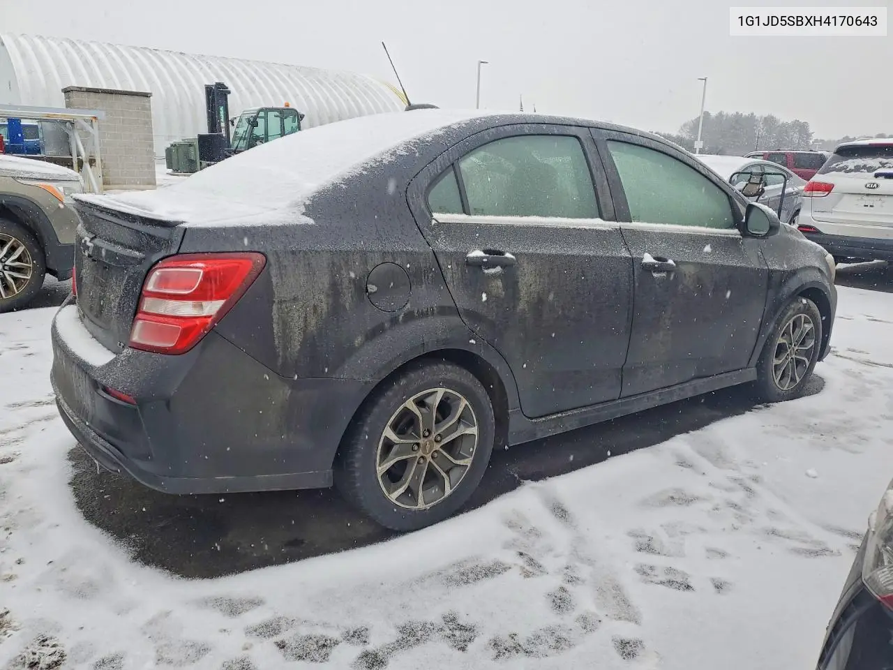 2017 Chevrolet Sonic Lt VIN: 1G1JD5SBXH4170643 Lot: 79233795