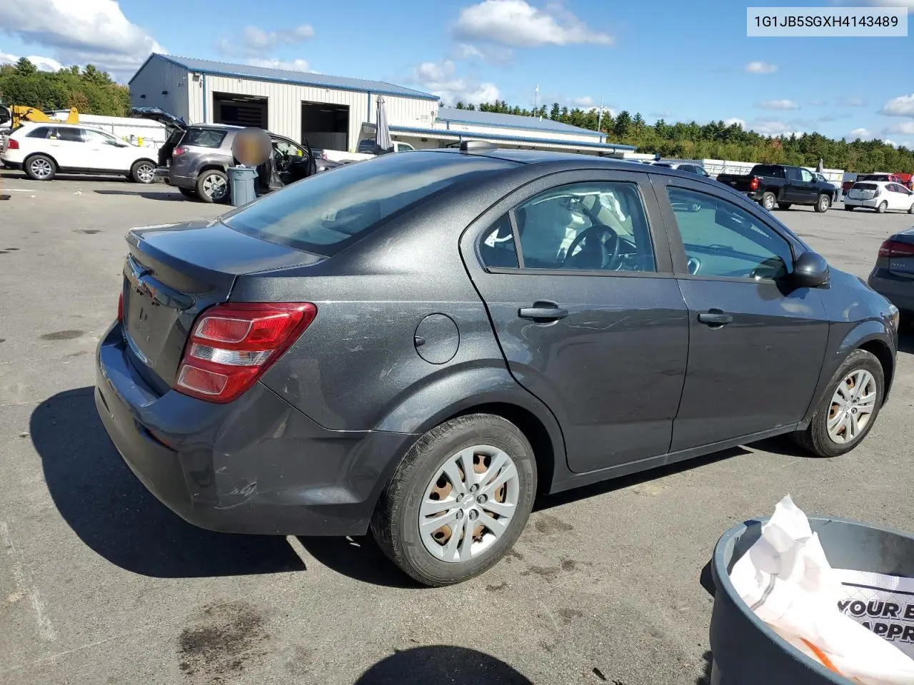 1G1JB5SGXH4143489 2017 Chevrolet Sonic Ls