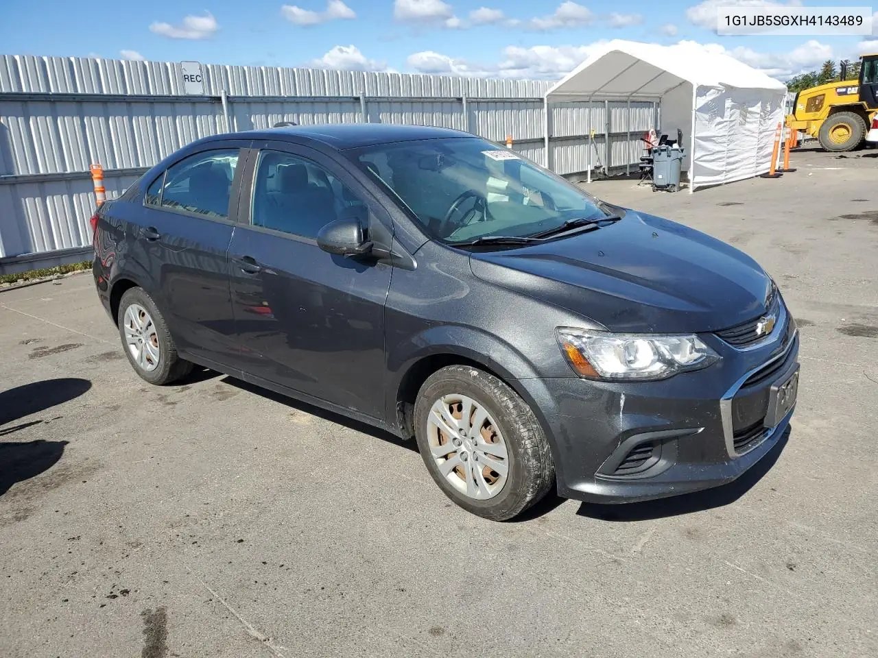 1G1JB5SGXH4143489 2017 Chevrolet Sonic Ls