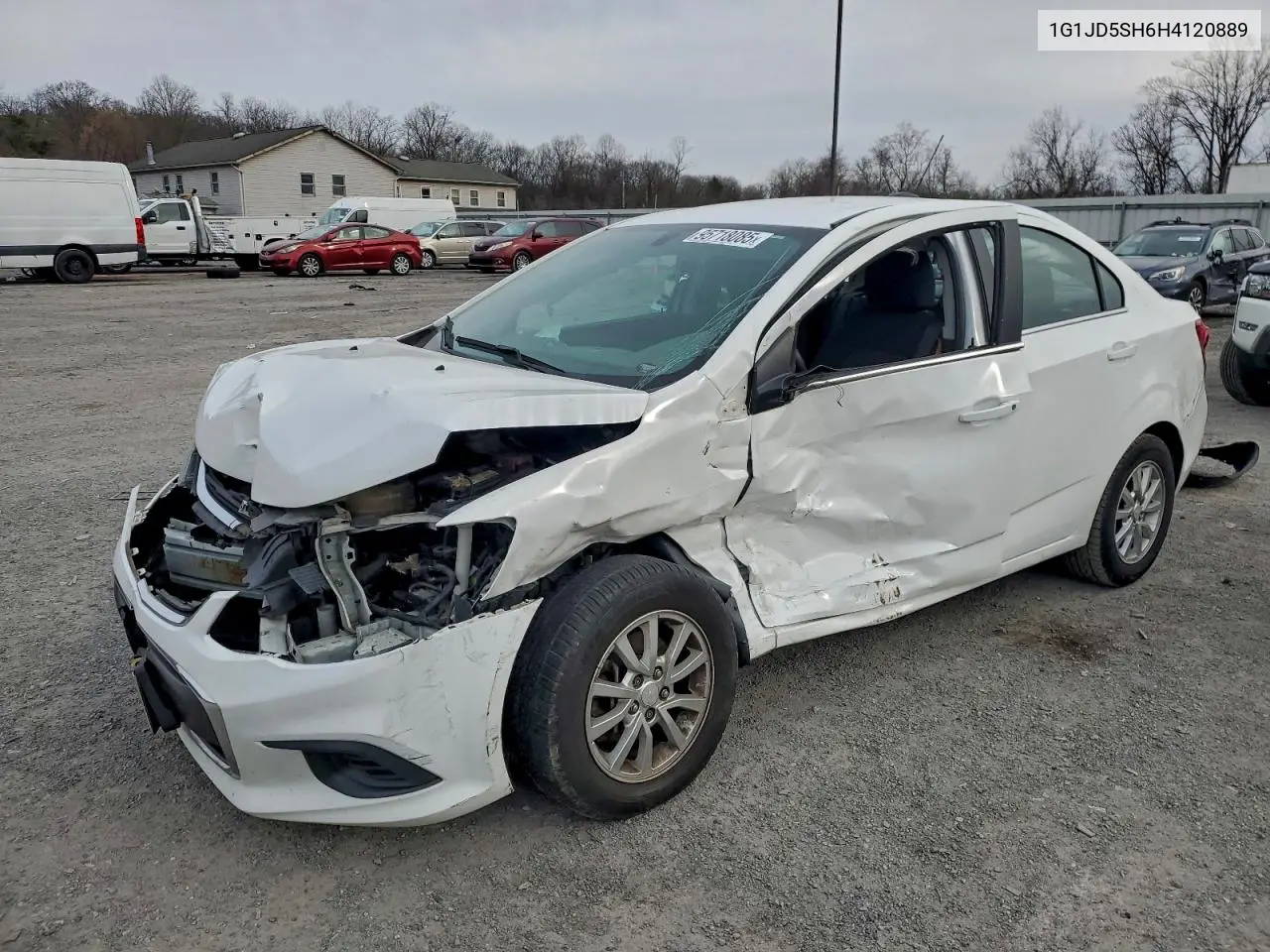 1G1JD5SH6H4120889 2017 Chevrolet Sonic Lt