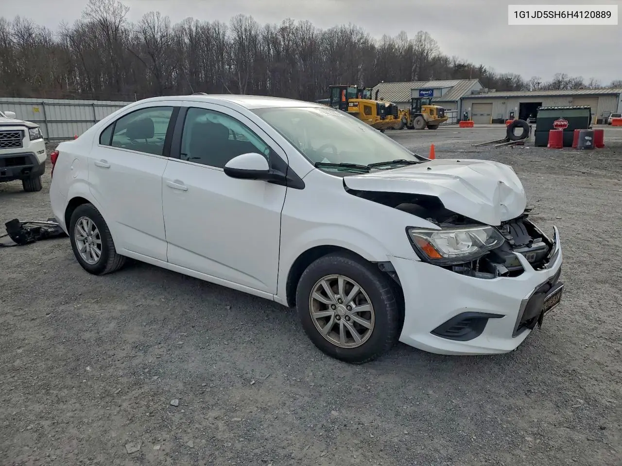 1G1JD5SH6H4120889 2017 Chevrolet Sonic Lt