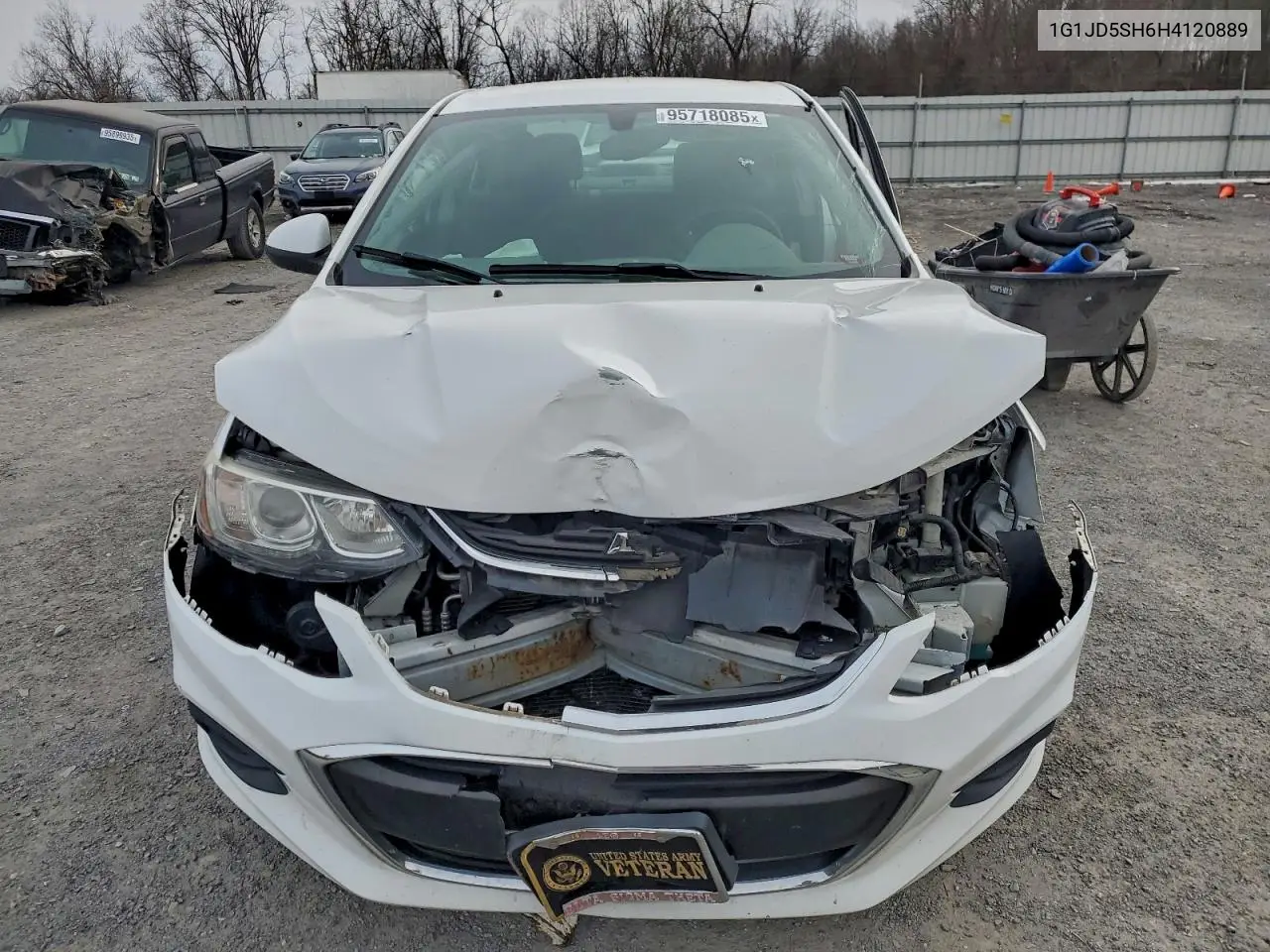 1G1JD5SH6H4120889 2017 Chevrolet Sonic Lt