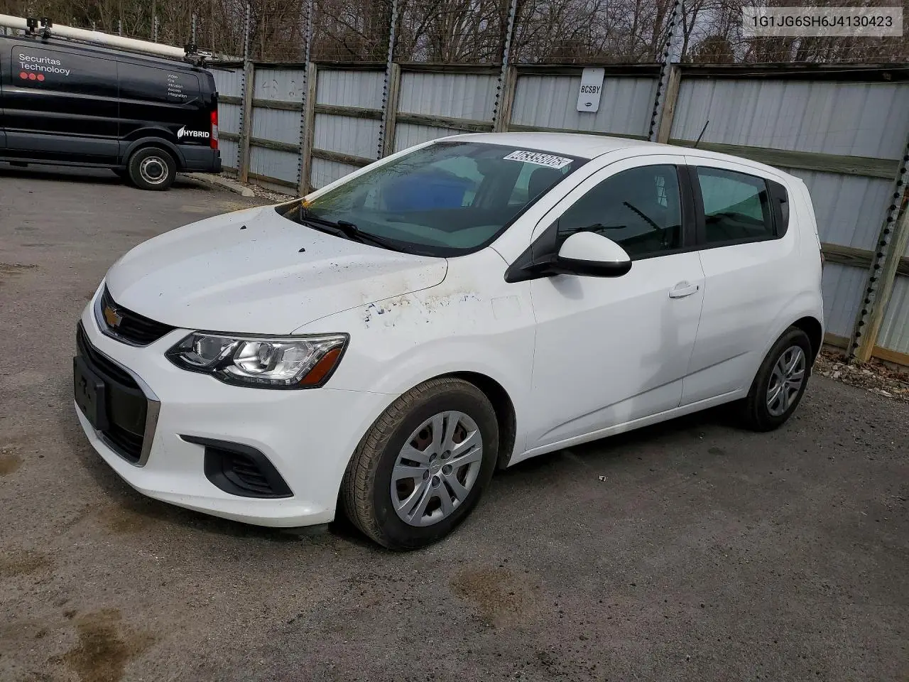 2018 Chevrolet Sonic VIN: 1G1JG6SH6J4130423 Lot: 46335806
