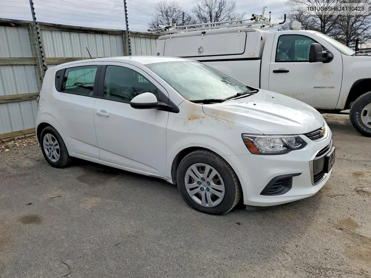 2018 Chevrolet Sonic VIN: 1G1JG6SH6J4130423 Lot: 46335806