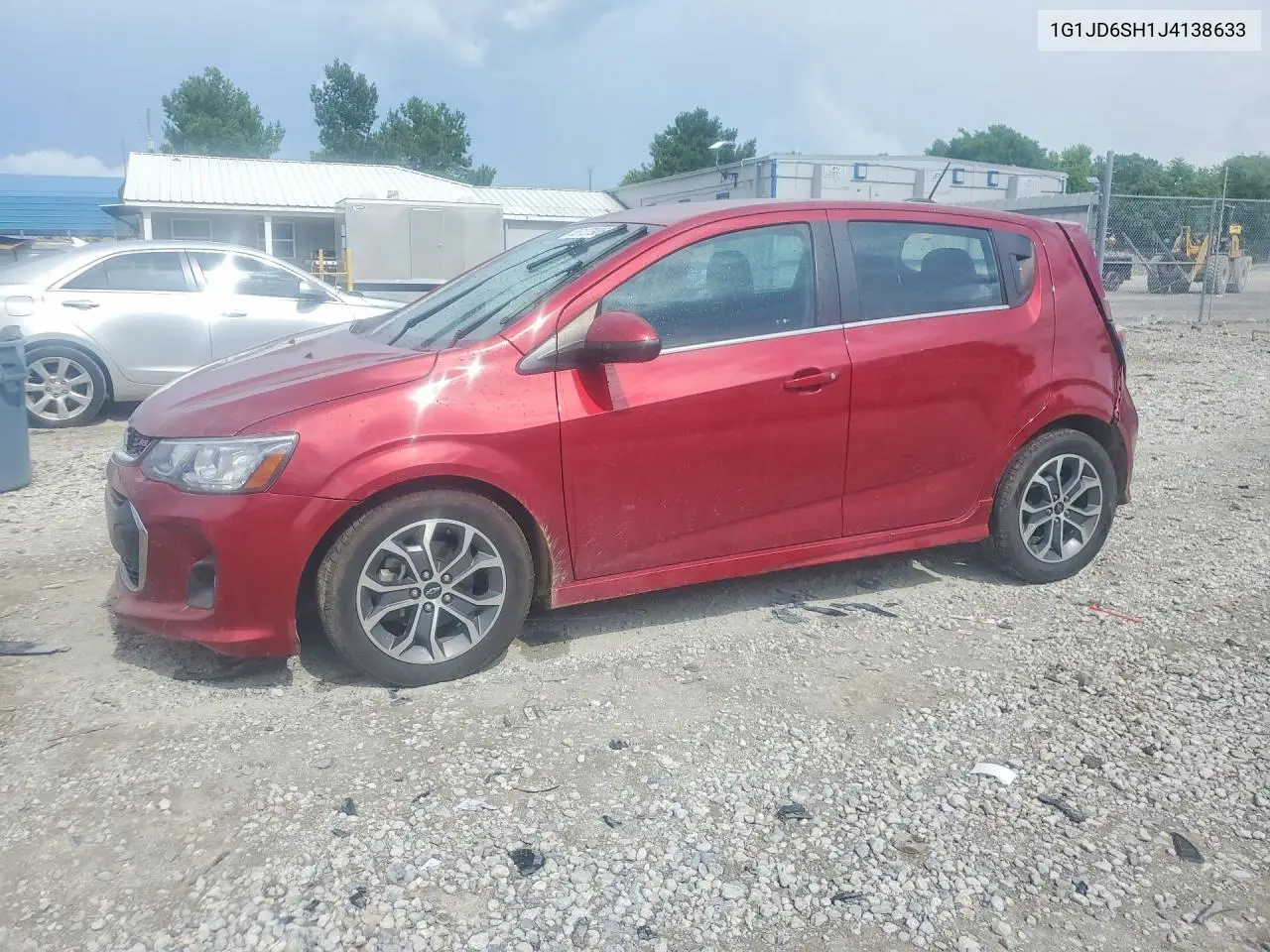 2018 Chevrolet Sonic Lt VIN: 1G1JD6SH1J4138633 Lot: 55127986