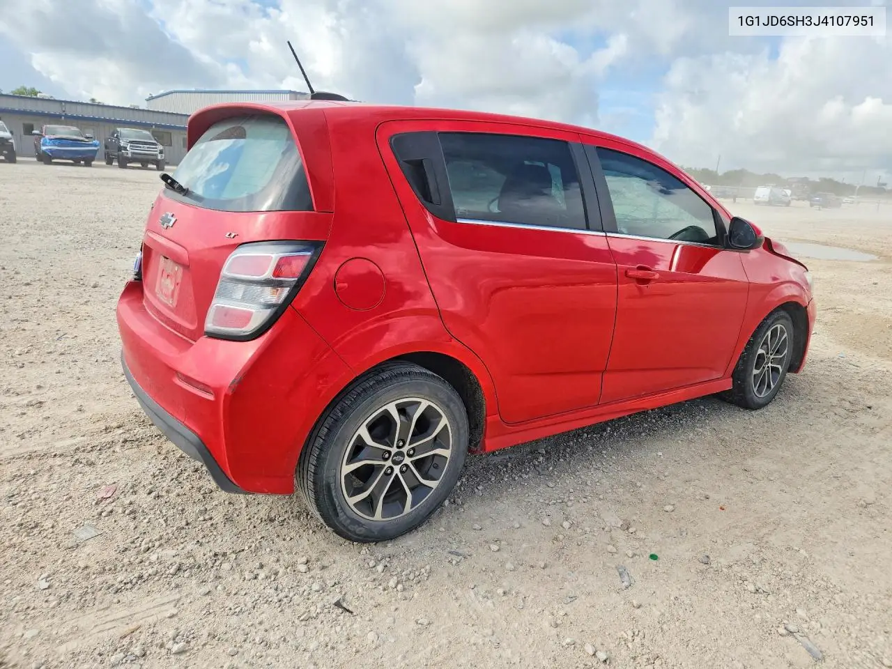 2018 Chevrolet Sonic Lt VIN: 1G1JD6SH3J4107951 Lot: 56674186