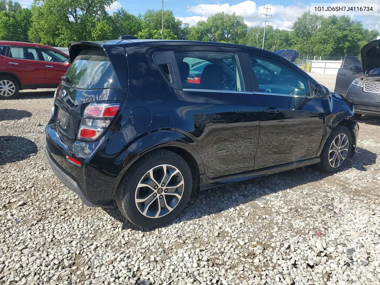 2018 Chevrolet Sonic Lt VIN: 1G1JD6SH7J4116734 Lot: 57228276