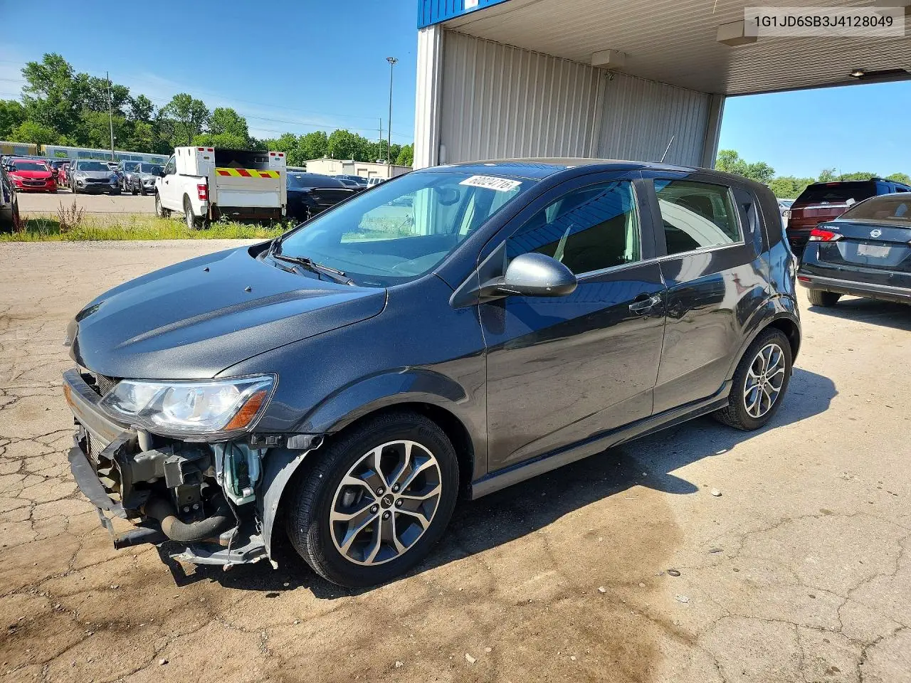 2018 Chevrolet Sonic Lt VIN: 1G1JD6SB3J4128049 Lot: 60024716