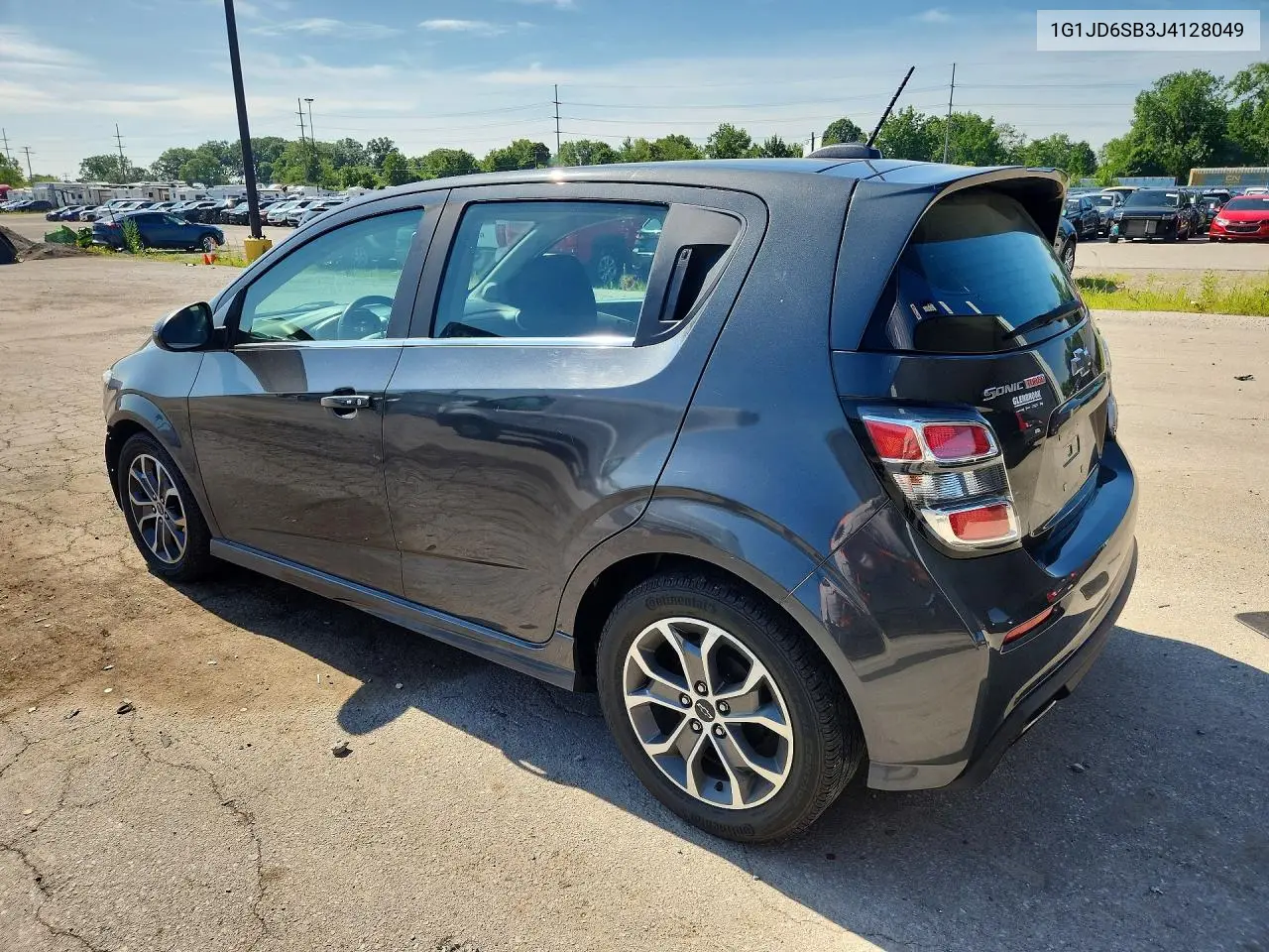 2018 Chevrolet Sonic Lt VIN: 1G1JD6SB3J4128049 Lot: 60024716