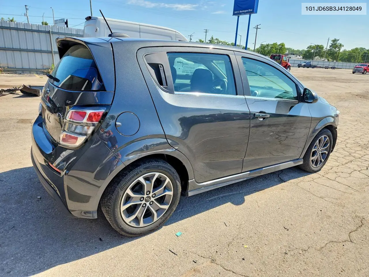 2018 Chevrolet Sonic Lt VIN: 1G1JD6SB3J4128049 Lot: 60024716
