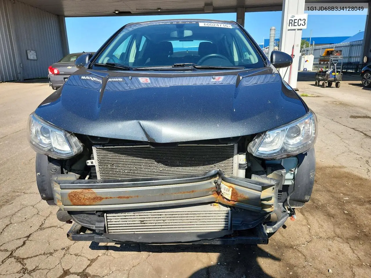 2018 Chevrolet Sonic Lt VIN: 1G1JD6SB3J4128049 Lot: 60024716