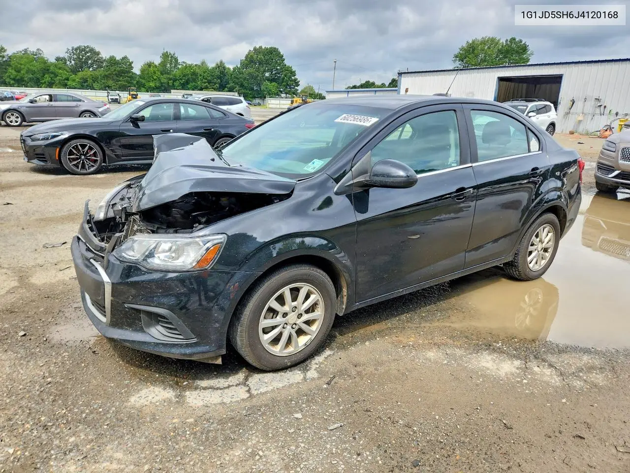 2018 Chevrolet Sonic Lt VIN: 1G1JD5SH6J4120168 Lot: 60256986
