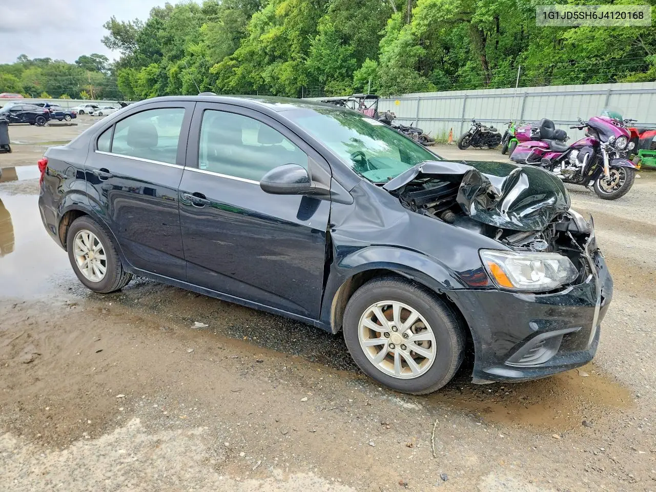 2018 Chevrolet Sonic Lt VIN: 1G1JD5SH6J4120168 Lot: 60256986