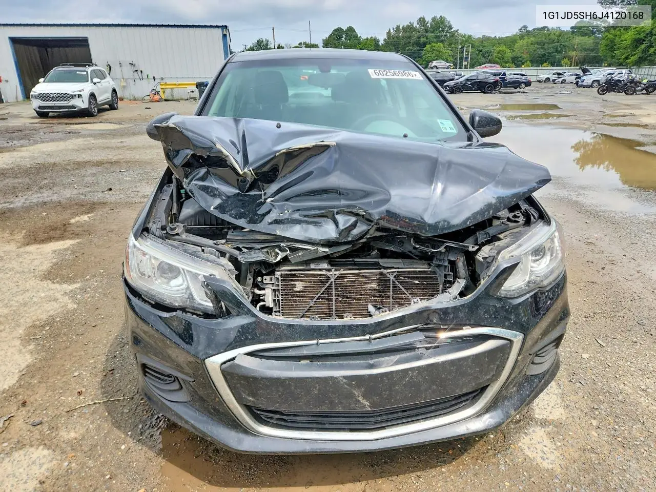 2018 Chevrolet Sonic Lt VIN: 1G1JD5SH6J4120168 Lot: 60256986
