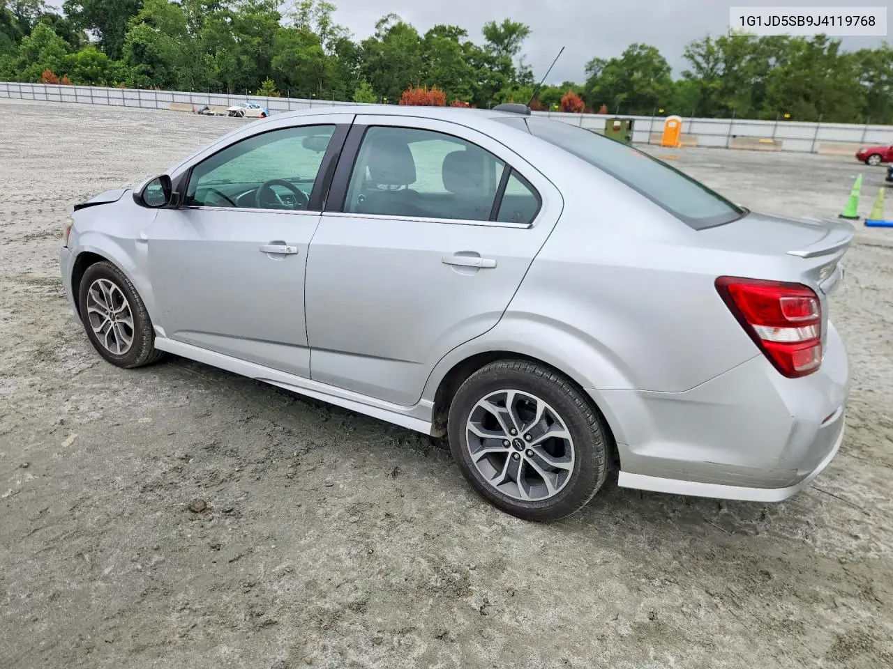 2018 Chevrolet Sonic Lt VIN: 1G1JD5SB9J4119768 Lot: 60693606