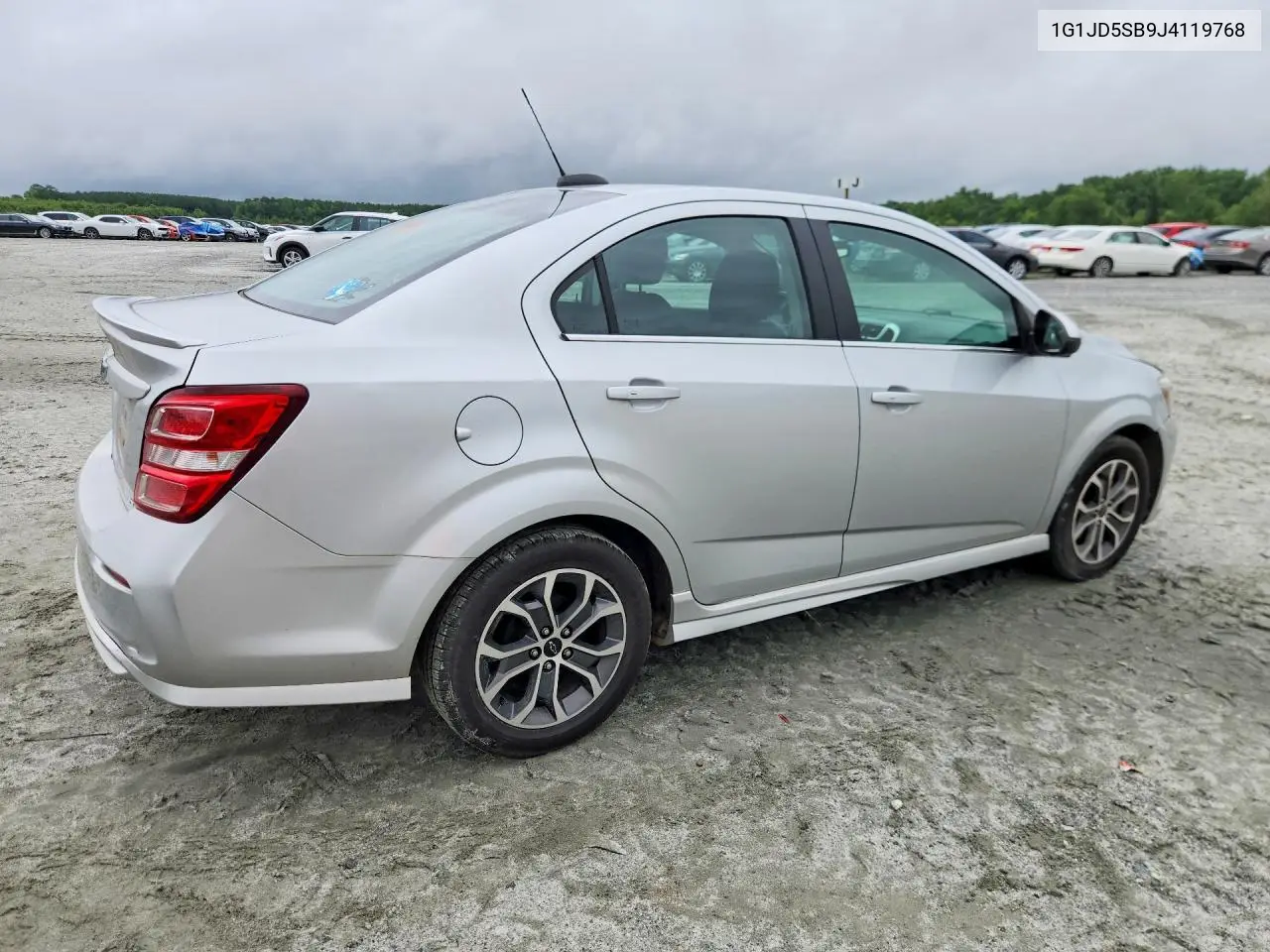 2018 Chevrolet Sonic Lt VIN: 1G1JD5SB9J4119768 Lot: 60693606