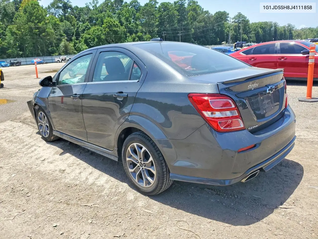 2018 Chevrolet Sonic Lt VIN: 1G1JD5SH8J4111858 Lot: 60714706